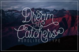 Dream Catchers Font: Where Handwritten Charm Meets Design Versatility