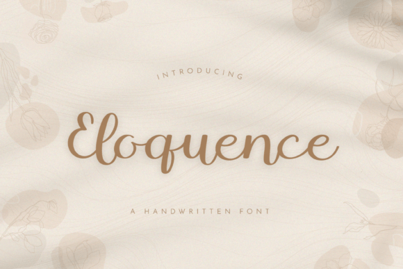 Eloquence: The Script Font That Adds Personality to Your Designs