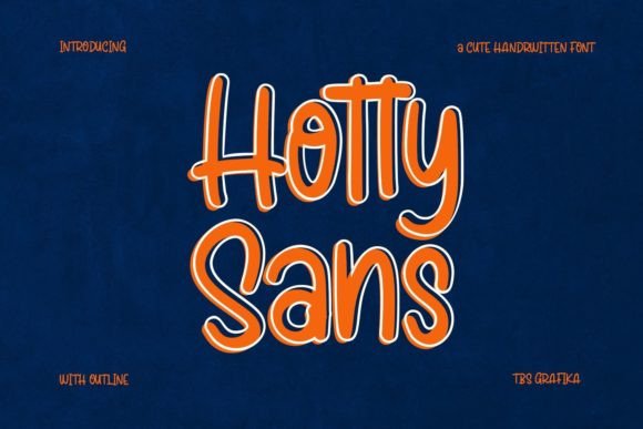 Hotty Sans: A Playful Font for Creative Expression