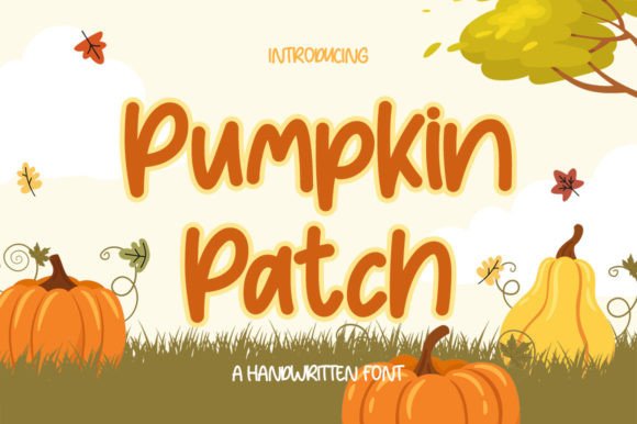 Pumpkin Patch: A Handwritten Font That Brings Warmth and Authenticity to Your Educational and Creative Projects