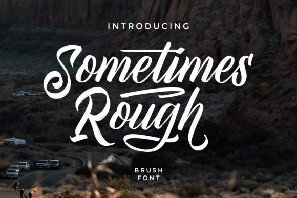 Sometimes Rough: A Handwritten Font That Feels Real