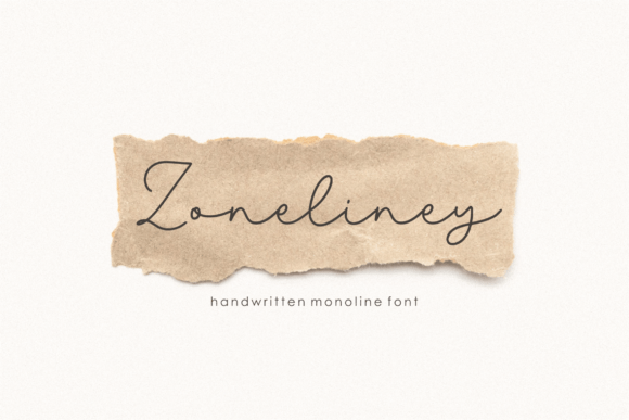 Zoneliney: Elegant Handwritten Simplicity